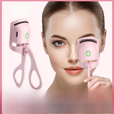 Meifan Duurzame Verwarmde Wimperkruller - Mini Draagbaar Ontwerp met Brede Opening