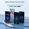 6A Fast Charge Type-C Data Cable, 120W Charger for Huawei, Xiaomi, Vivo Android Devices.