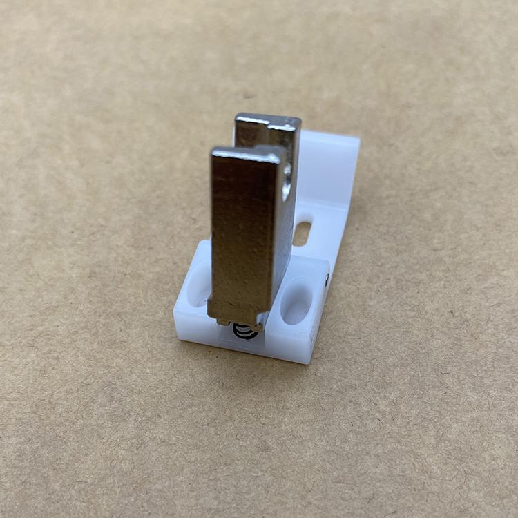 Plastic Chain 380 Chain Double Stitching Double Chain Presser Foot 1/4 Plastic Bottom Plate Presser Foot Oblique 2 Pin Front And
