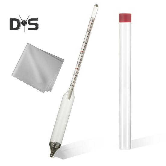 

Комплект для измерения плотности кленового сиропа из нержавеющей стали, ареометр для измерения содержания сахара A