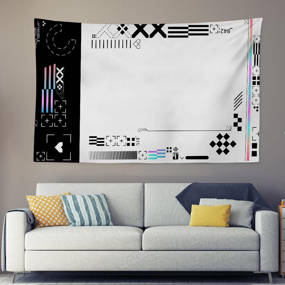 68Game CCSGO Cool Printstream Tapestry Background Hanging Cloth Bedroom Room Decor Aesthetic Tapestry Wall Party