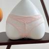 Mesh French Style Briefs Transparent Women Underwear Thin Lace Flower Panties  Gifts