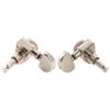 Musiclily Pro R18K L3R3 Locking Gear for Nickel Coating Tuners, 181 Ratio, Half-Moon Button, Acoustic/Electric Guitars,