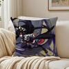 Video Game Sskullgirls Filia Cushion Cover Plush Decorative Pillow Case With Hidden Zipper Cutecore Room Decor For Home