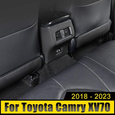 Per Toyota Camry 70 XV70 2018-2021 2022 2023 Copertura Protettiva Scatola Bracciolo Schienale Sedile Auto Tappetini Anti-Calci per Bambini Accessori