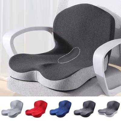 L-Shaped Seat Cushion Memory Foam Cushion with Back Support Sciatica Relief Seat Cushion for Office Chair Car Seat Wheelchair Long Hours Sitting