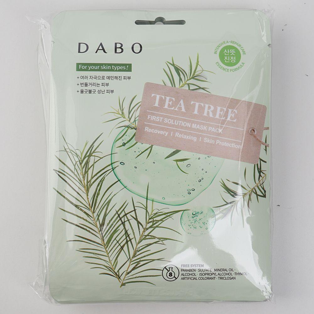 ETFOAAZS Skin Solution Mask Pack Tea Tree 10 Sheets