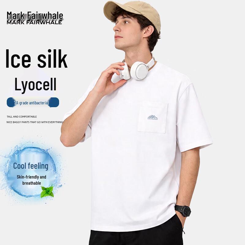 Mark Fairwhale Men s Lyocell Cooling Short Sleeve T-Shirt M
