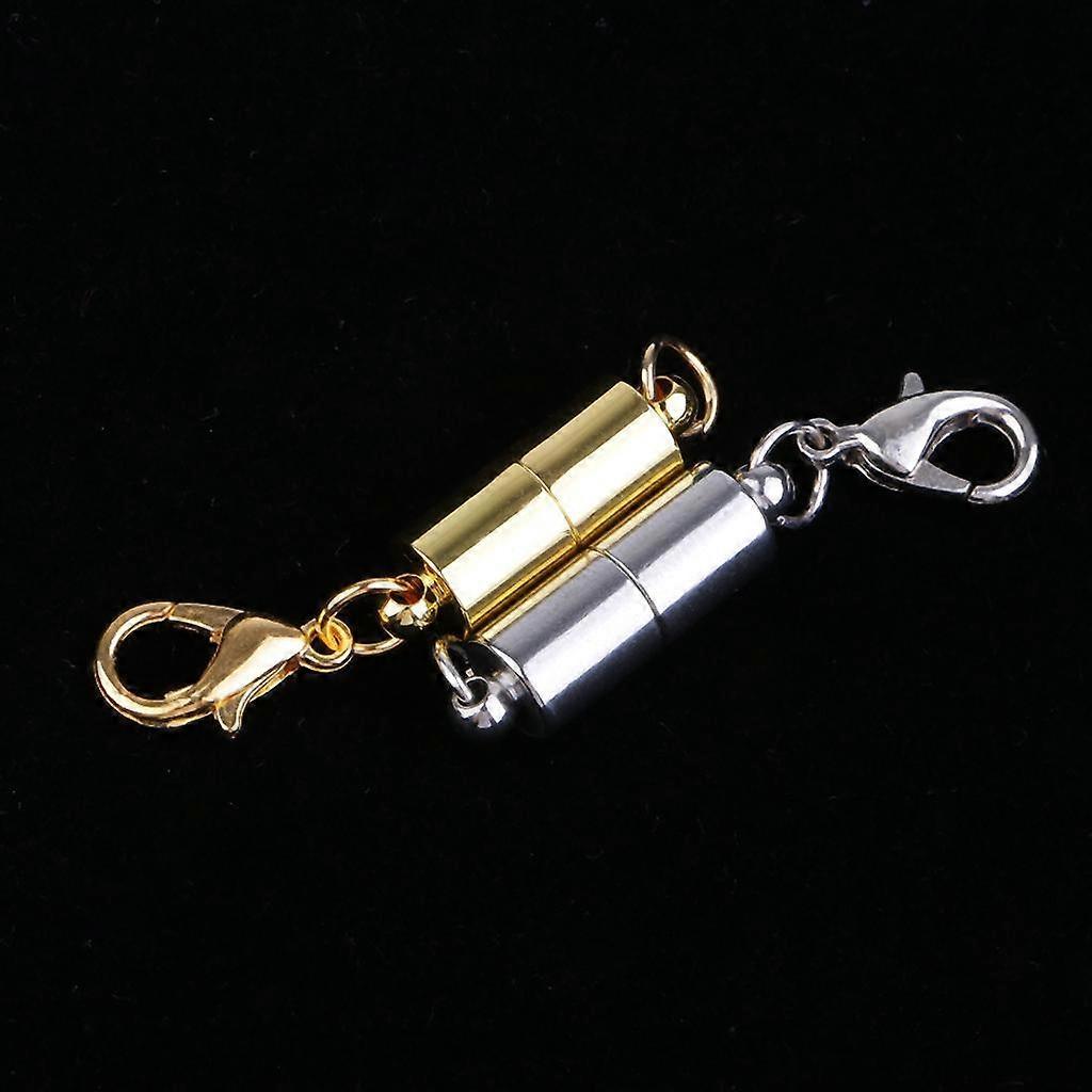 7x2 Stainless Steel Brass Magnetic Lobster Clasp for Jewelry Necklace Bracelet