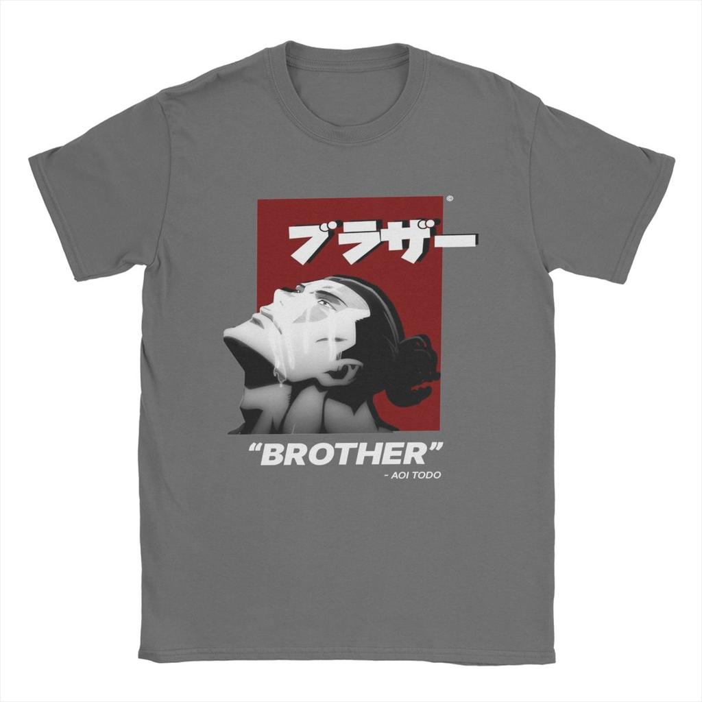 Aoi Todo Bratr JJK Anime Trička pro Muže Čistá Bavlna Ležérní Trička Kulatý Výstřih Tričko Krátký Rukáv Oblečení Párty