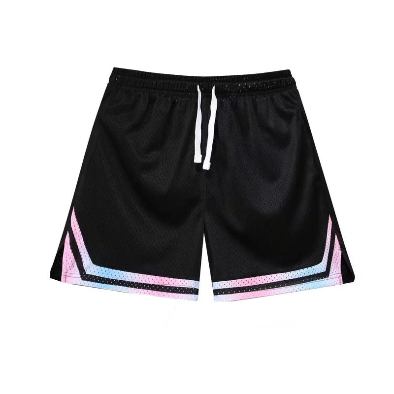 Men Basketball Shorts Summer Casual Training Pants Quick Dry Fitness Gym Sportswear Comfortable Loose Fit Breathable Shorts Moto
