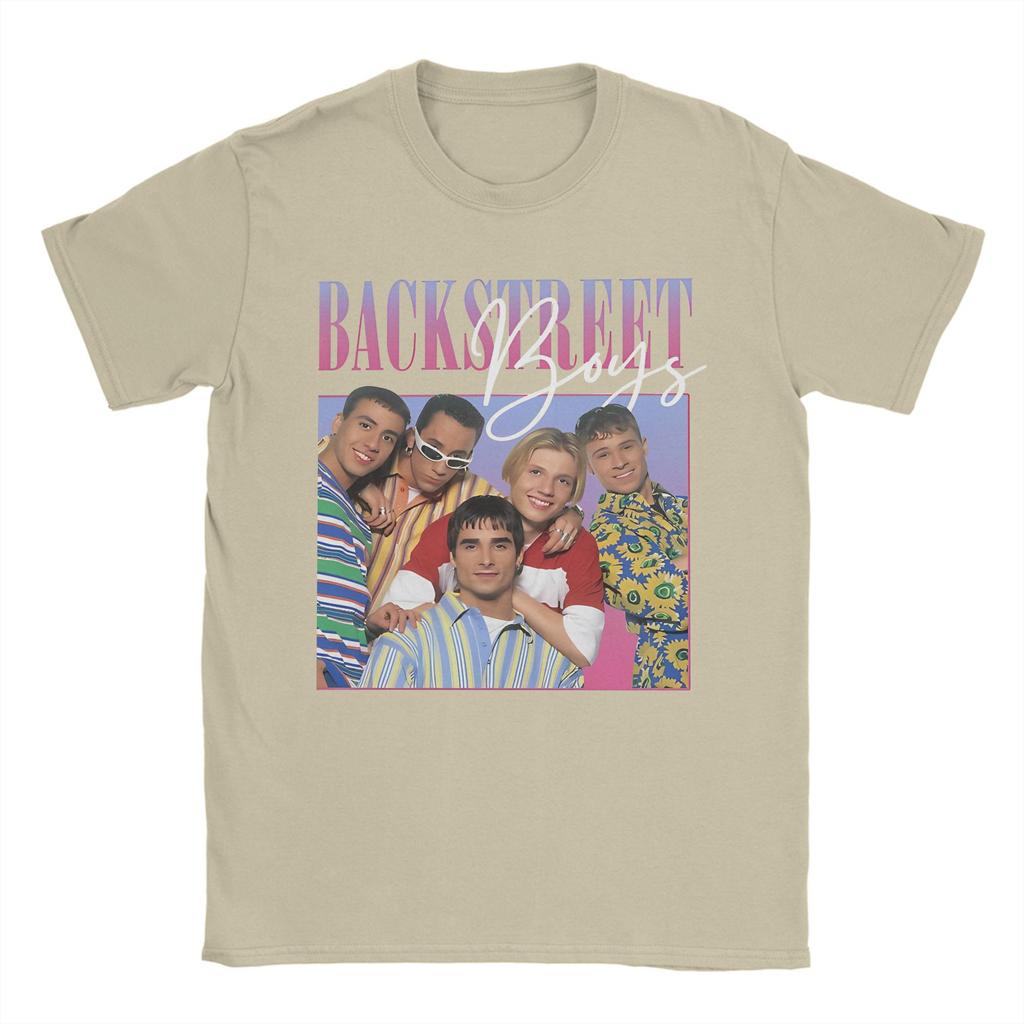 Funniest Backstreet Idol Fot You Men's T Shirt Backstreet Boys Casual Tee Shirt Short Sleeve Crew Neck T-Shirts Graphic Tops