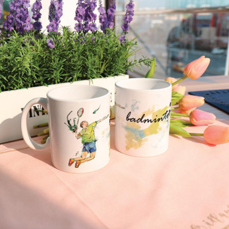 cb671-Design Mug 2p-Badminton