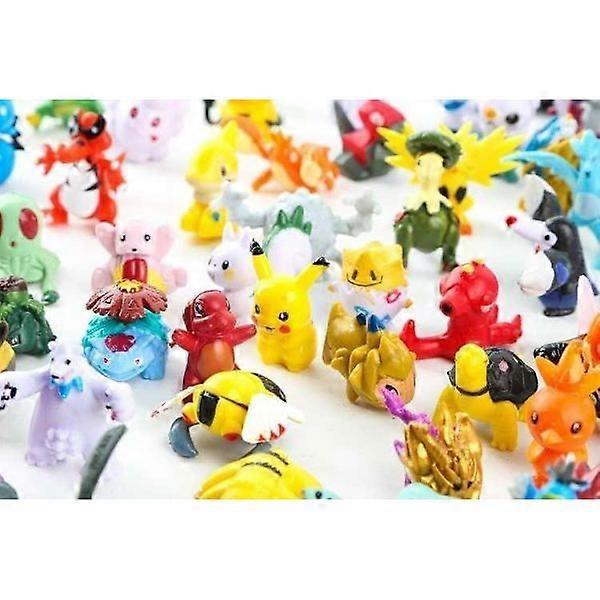 24 színes Pokmon figura - Gyűjtsd a mini Pokmonokat, köztük Pikachut