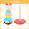 Wooden Bunny Tumbler Toy For Kids Hand Eye Coordination And Focus Development