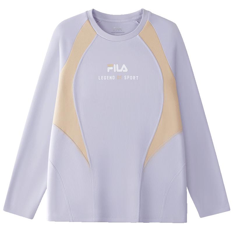 Fila Girls' Knitted Long-Sleeve T-shirt