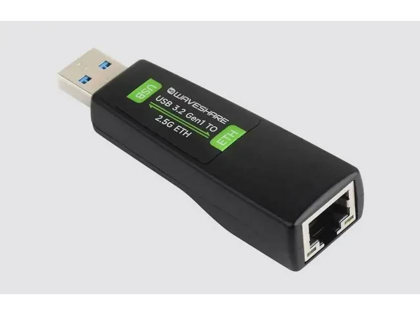 USB To 2.5G RJ45 Network Adapter with RTL8156B, Driver-Free, Multi-System Support