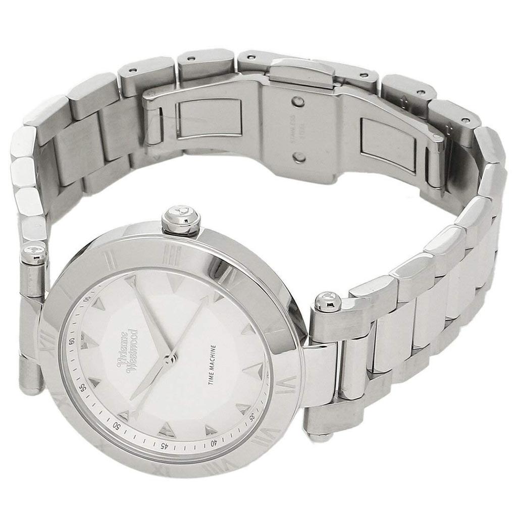 Vivienne Westwood Montague Quartz VV206SLSL Women's Watch, White/Silver, [Used]