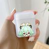 Cute Cartoon Anime Genshin Impact Case for Apple Airpods Pro 2 1 3 4 th Cases Zhongli Hutao Xiao Soft Cover Earphone Accessories