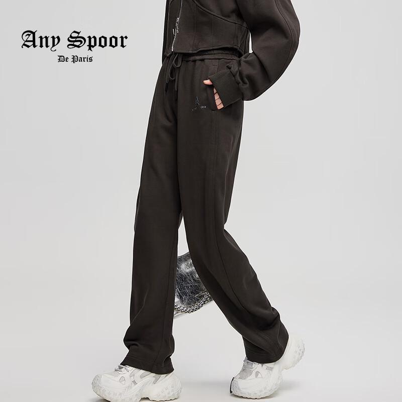 

ANY SPOOR 83D105 Women s Loose Straight Leg Casual Pants S