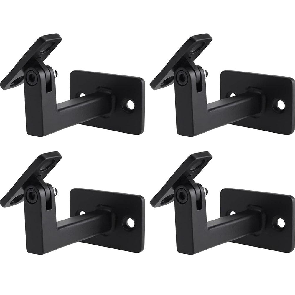 Iron Handrail Holder Adjustable Handrail Bracket Customizable Angle Easy Installation Flexible Mounting System