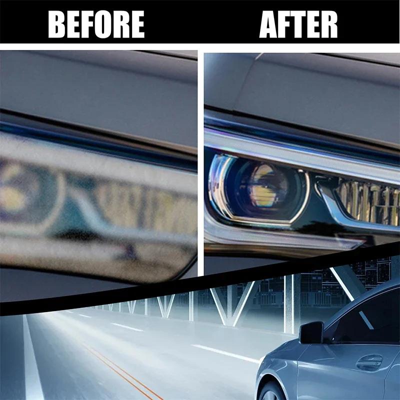 Car Headlight Repair Coating Solution Repair Kit Oxidation Rearview Coating Headlight Polishing Anti-scratch Liquid Car Wash