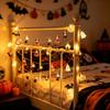 Pumpkin Halloween Light String Ghost Halloween Decoration Atmosphere Lights LED Light Halloween