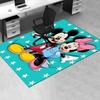 Office Rug Mickey Mouse, Minnie Mouse theme 3D Printed Anti-Slip Rug-Machine Washable for Living Room