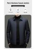 2025 Men's Winter Lapel Down Jacket - High-End, Trendy, Casual Outerwear