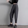 Women's Clothing New Korean Fashion Loose Simplicity Casual Handsome Zipper Solid Pockets Button Office Lady Spring Summer Pants