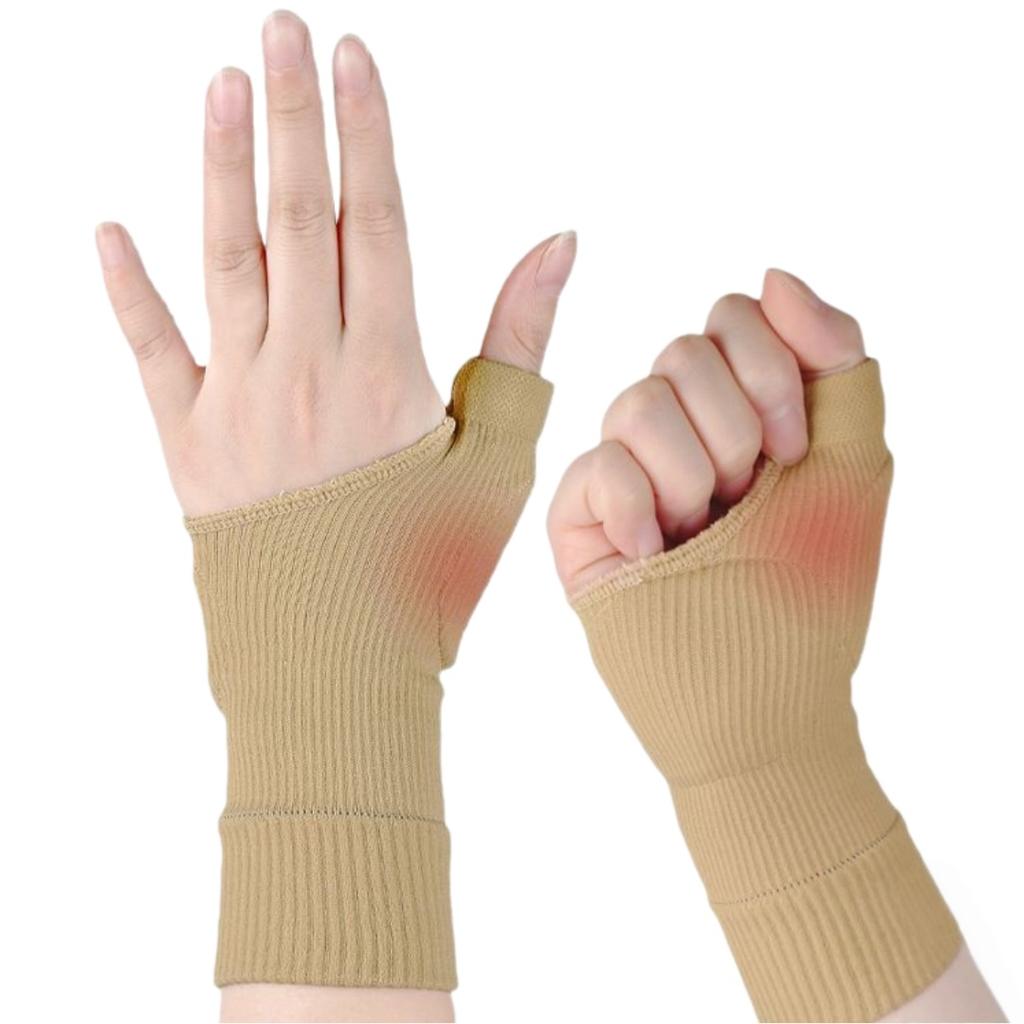 1Pair Breathable Hand Gloves Wrist Thumb Support Compression Glove For Pain Relief Arthritis Carpal Tunnel