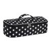 Handbag Blow Dryer Pouch Quilted Cotton Curling Iron Organizer Hair Dryer Bag  Bathroom Storage