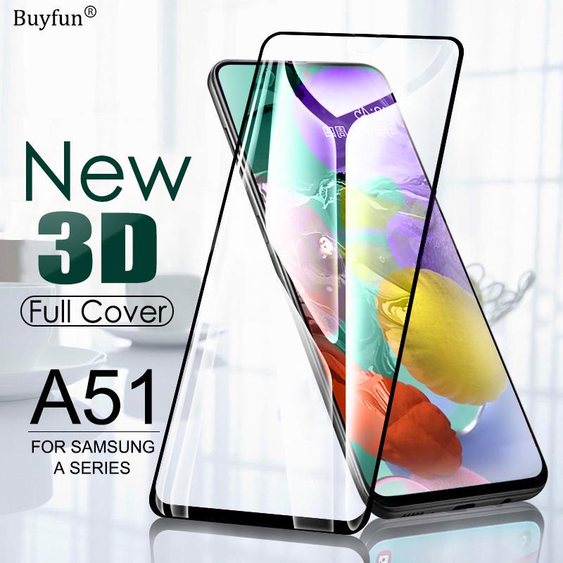 Protective Glass On For Samsung Galaxy A51 A50 A71 A40 A30 A10 A60 A70 ...