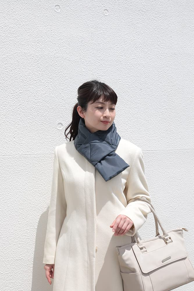 Pax Aura Ganban Healthy Winter Extreme Free Size [Fuji Sales] Scarf, Gray,