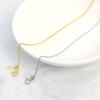 Lala Christie 18K Gold Triple Spike Chain 18cm Long Bracelet, 0.8mm Wide, Approx. 0.9g, (lb97-0004-yg)