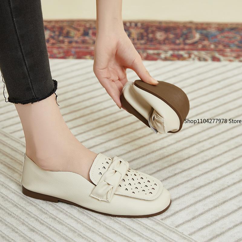 Fashion 2025 Summer New Fashion Round Toe Nurse Shoes Soft Sole Non-slip Sandals Flat Shoes Breathable Casual Sports Women's Shoes