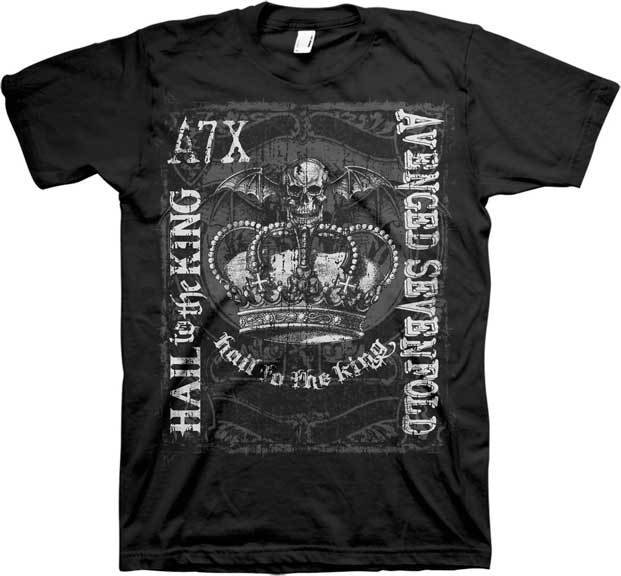 

AVENGED SEVENFOLD - Crown - T Shirt S,M,L,XL,2XL Brand New Official 4XL