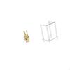 Creative Acrylic Finger Gesture Sculpture Table for Home Living Room Bedroom Bathroom Kitchen Shelf