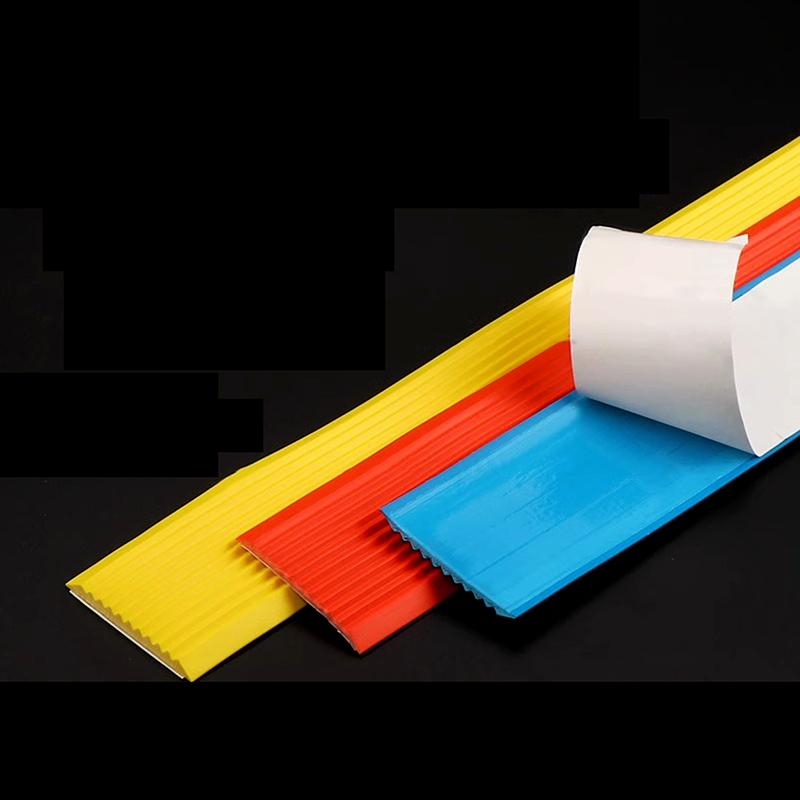 100 cm selbstklebende Anti-Rutsch-Treppenstreifen PVC-Stufenstreifen Treppenaufkleber Treppenstufenschutz Teppich Bodendichtungsstreifen