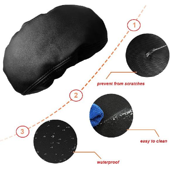 DEYTOP Console Armrest Cover For Toyota Corolla Cross 2026 -2025 Accessories Car Center Console Cover For Corolla Cross  Anti-Scratch Leather Armrest