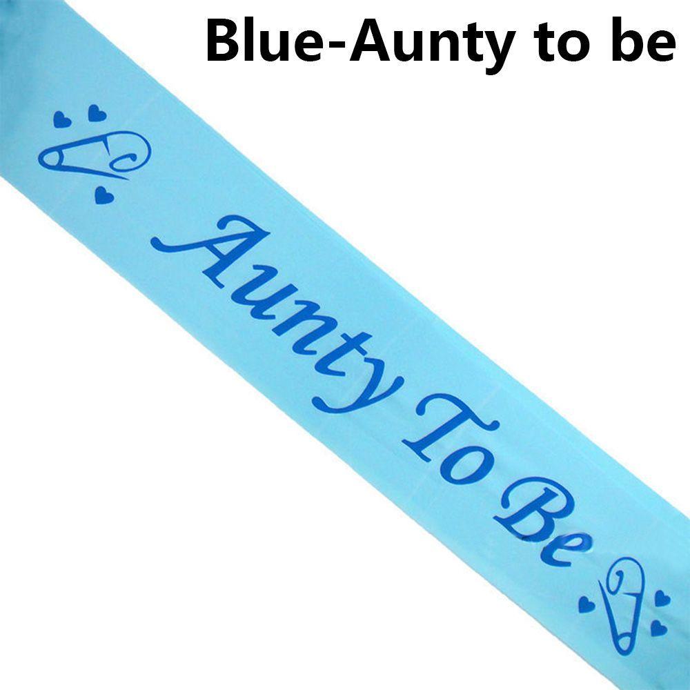 2019 New Newborn Party Decoration Baby Shower Sash Boy Girl Footprint Mom Favor Gift