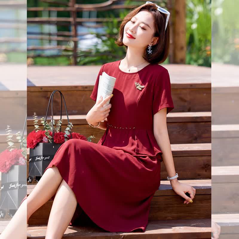 Elegant Summer Mother of the Bride/Groom Dress 3XL