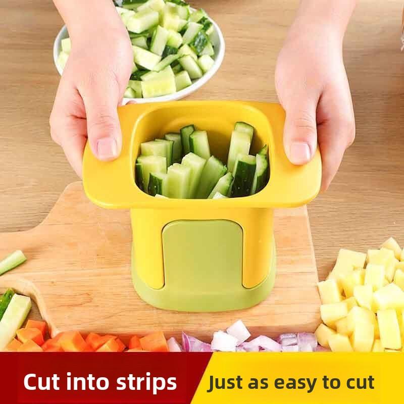 Multifunctional Vegetable Dicer, Potato Carrot Cucumber Cutter, Household Vegetable Cutter, Ham Granulation Artifact