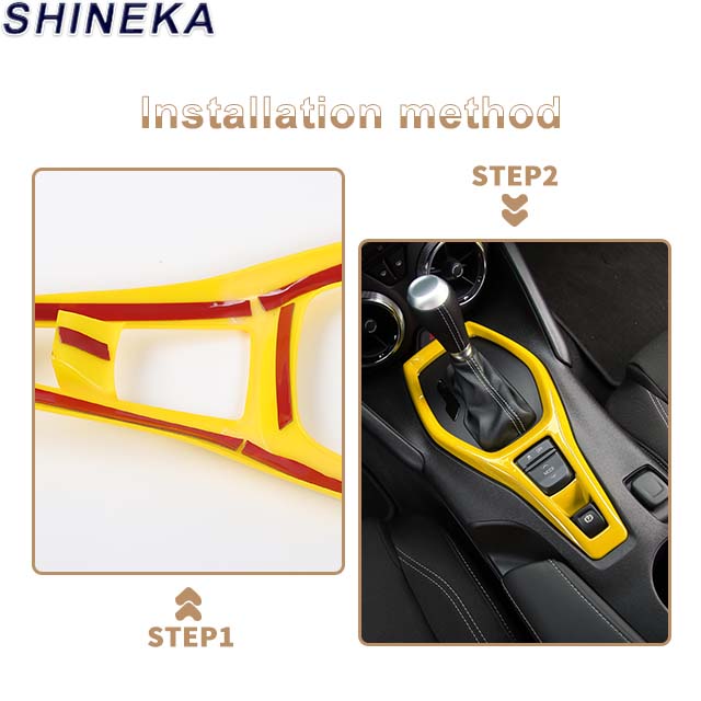 Hot Sale Interior Kits ABS Gear Shift Panel Decorative Cover for Chevrolet Camaro 2017+