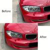 Headlight Evil Eyebrows Eyelids For BMW 1 Series E81 E82 E87 E88 118d 120i 120d 123d 130i M1 2004-2014 Headlight Eyebrow Trims
