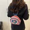 Commuter Small Backpack Women's New Backpack Mini Casual Fashion Plaid Commuting Versatile Hand Bag
