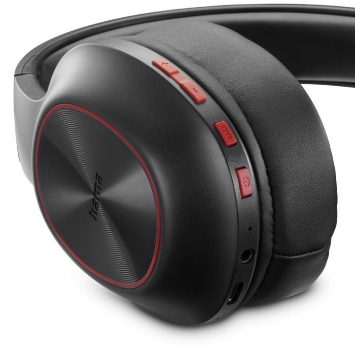 Casque Bluetooth - Hama - hamn2000184176 - Circum-aural - 60 heures d'autonomie - Anti-bruit