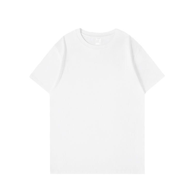 

Модная хлопковая футболка с коротким рукавом с ледяным эффектом 2025 для мужчин и женщин - Универсальный топ свободного кроя XL