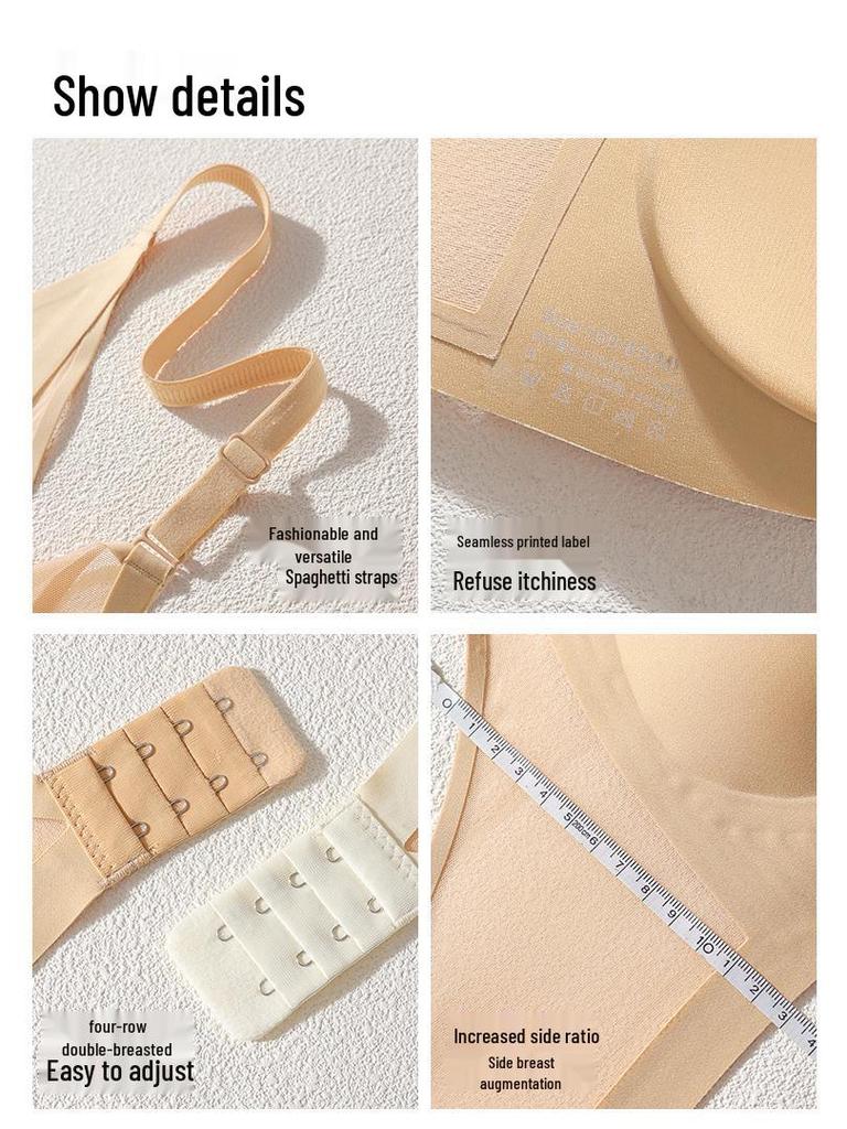 Breathable Mesh Seamless Slimming Bra - Foundation Invisible Wrap