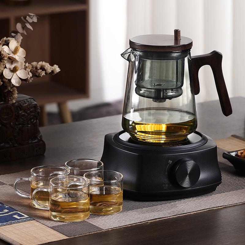 Compact Electric Ceramic Stove: Multifunctional, Utensil-Friendly Mini Tea Maker for Household Use